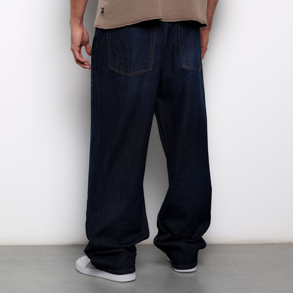 DENIMLAB - Jean 5 Bolsillos Hombre Loose Denimlab Largo 32