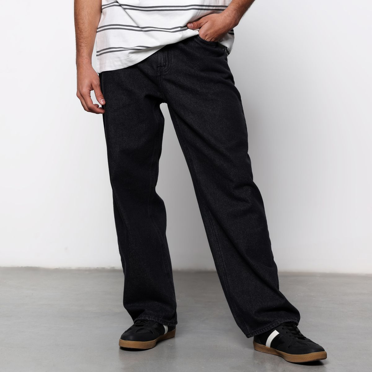 DENIMLAB - Jean 5 Bolsillos Hombre Loose Denimlab Largo 32