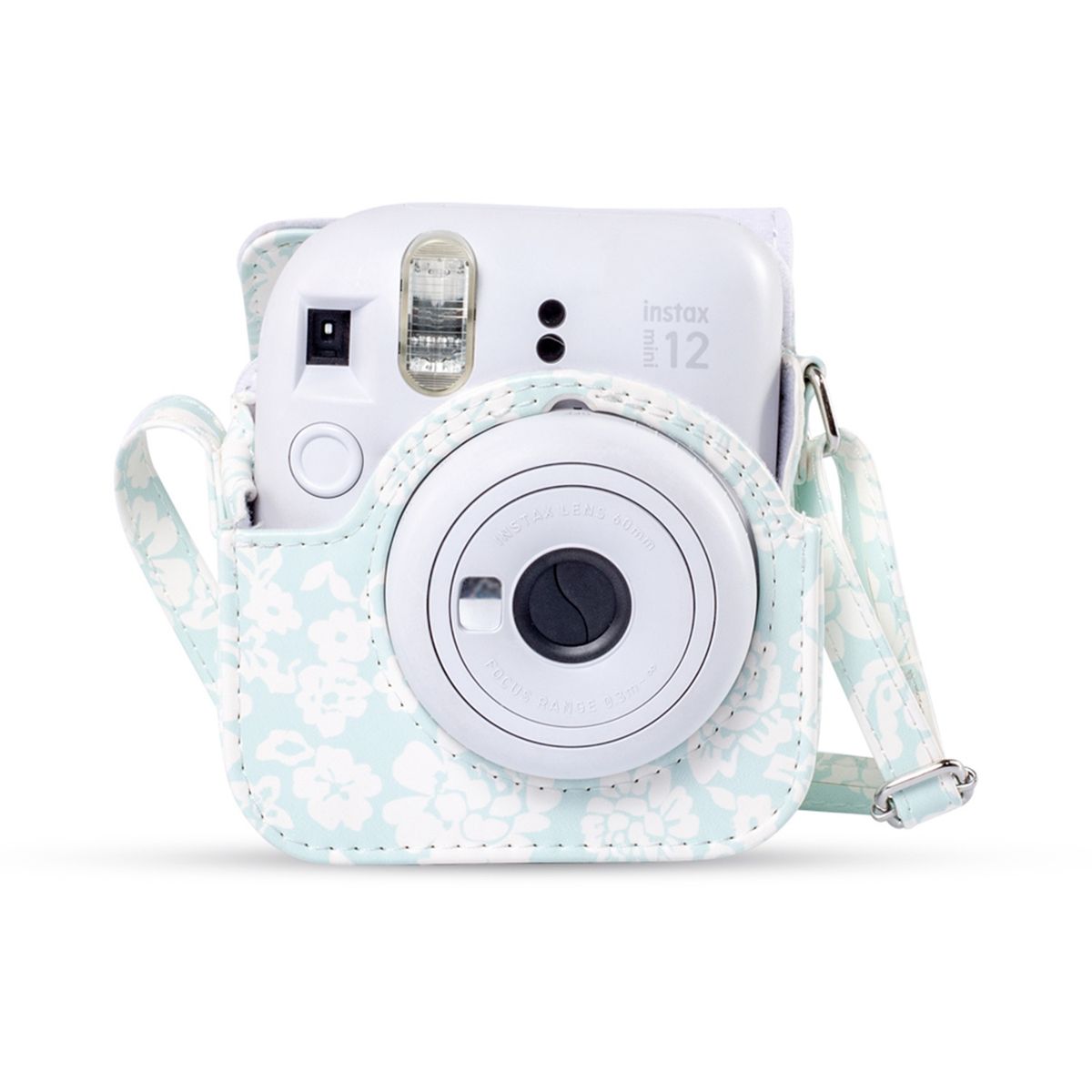 FUJIFILM - Combo Fujifilm Cámara Instax Mini 12 + Estuche Color + Paquete x10 Fotos instax mini borde blanco