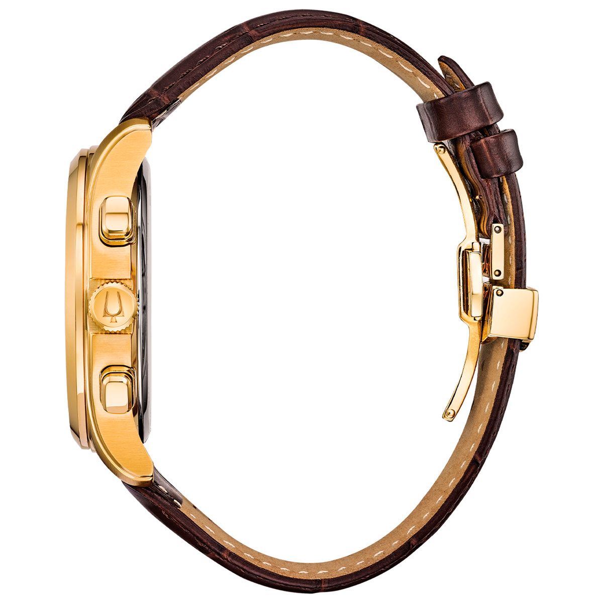 BULOVA - Reloj Bulova Hombre Classics. Reloj Cuero Marrón 97B169