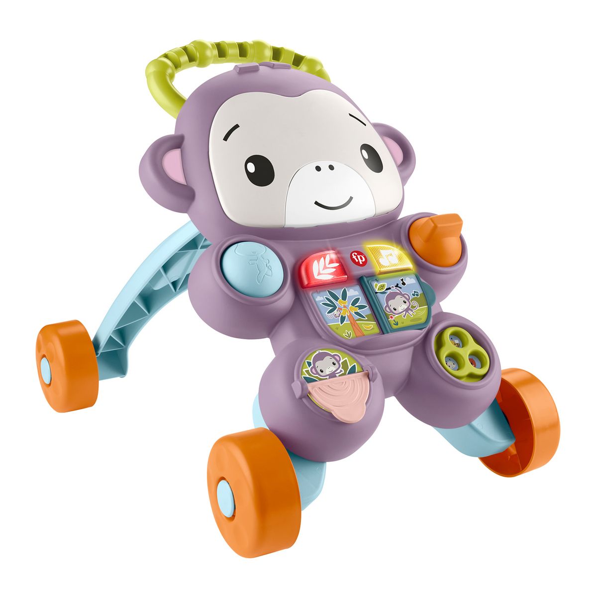 FISHER PRICE - Juguete de bebé Fisher-Price: Caminador Andadera para Bebés Mono