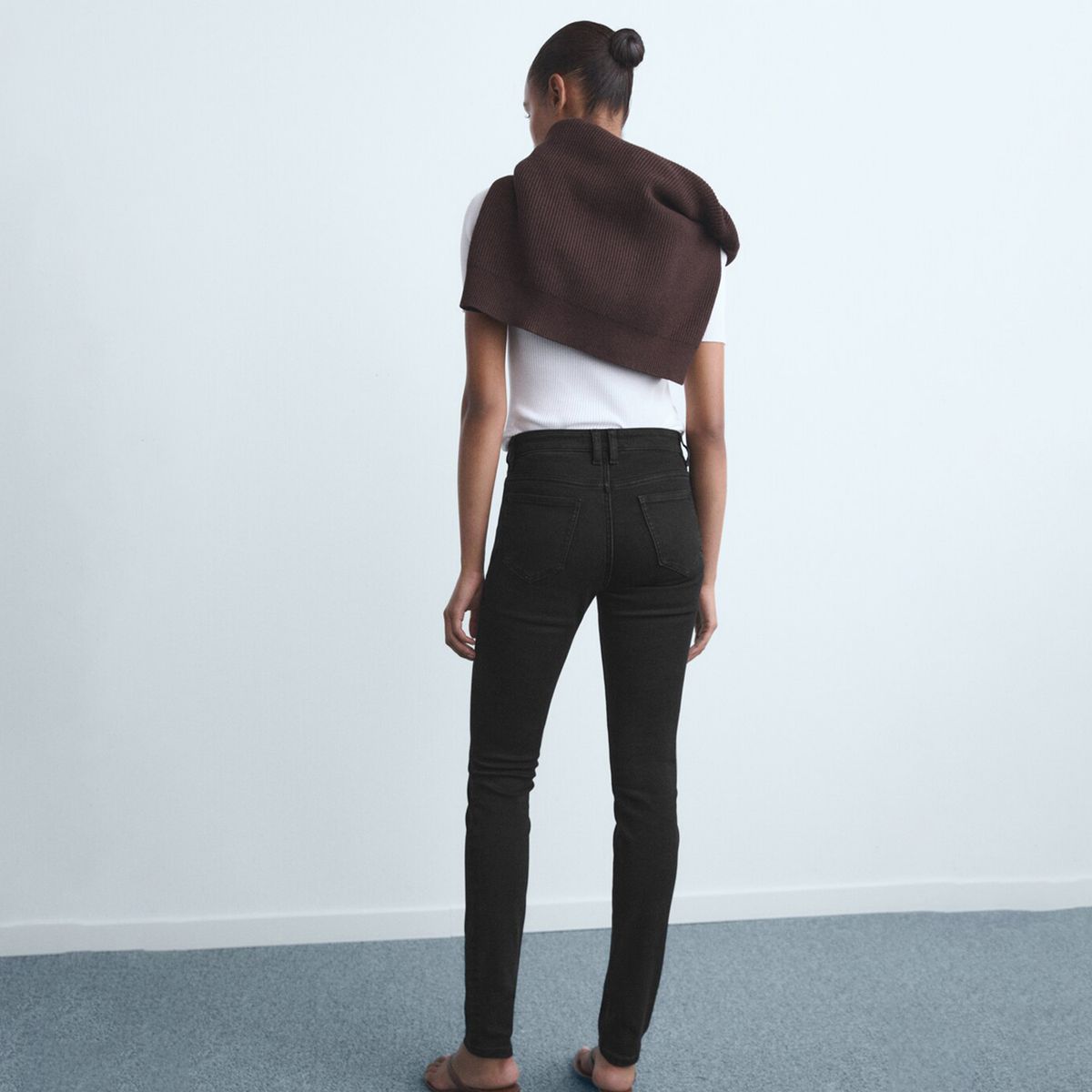 MANGO - Jean Skinny Mujer Tiro medio Mango