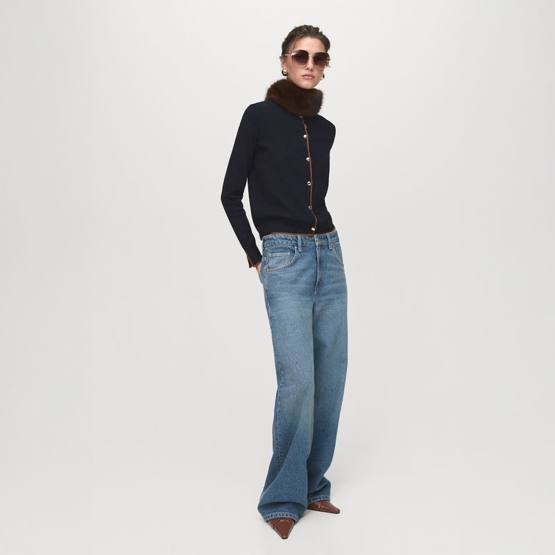MANGO - Cardigan Mujer Mango 