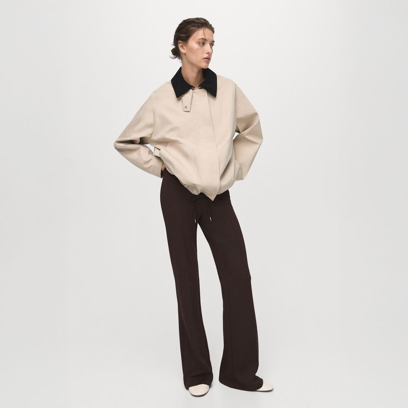 MANGO - Legging Recto Mujer Tiro medio Mango