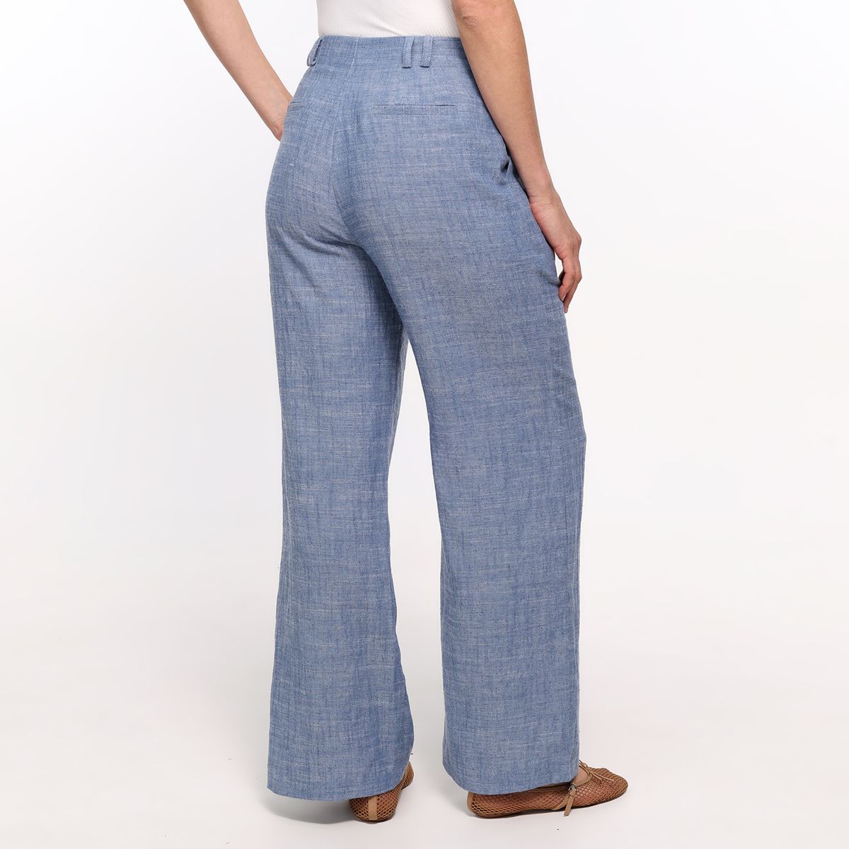 BASEMENT - Pantalón Recto Mujer Basement