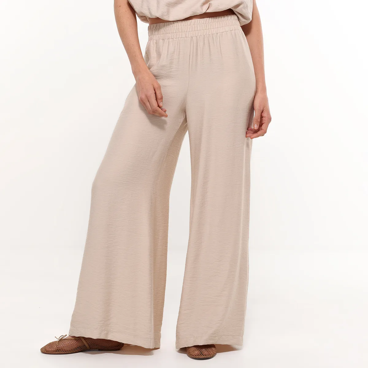 BASEMENT - Pantalón Recto Mujer Basement