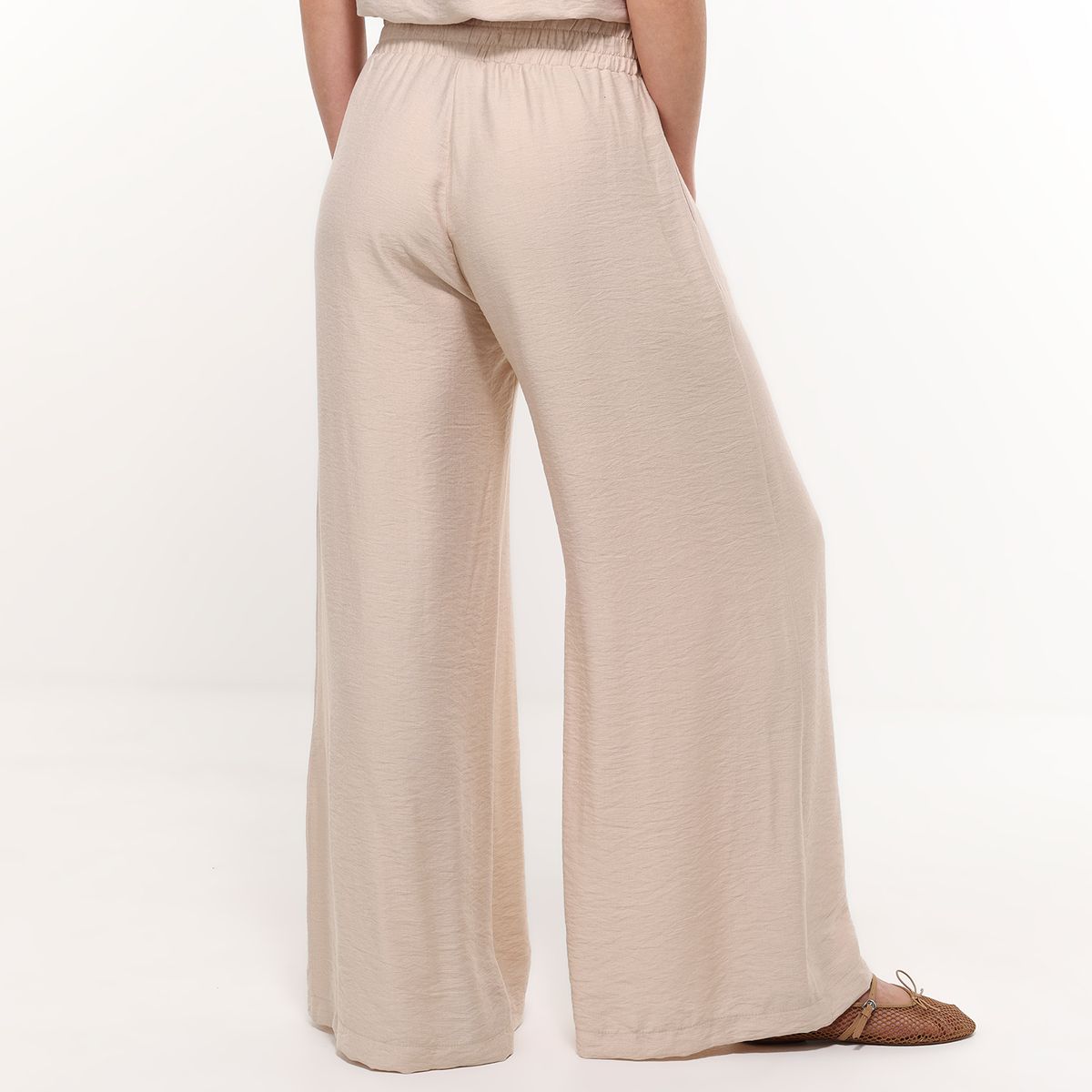BASEMENT - Pantalón Wide leg Mujer Basement