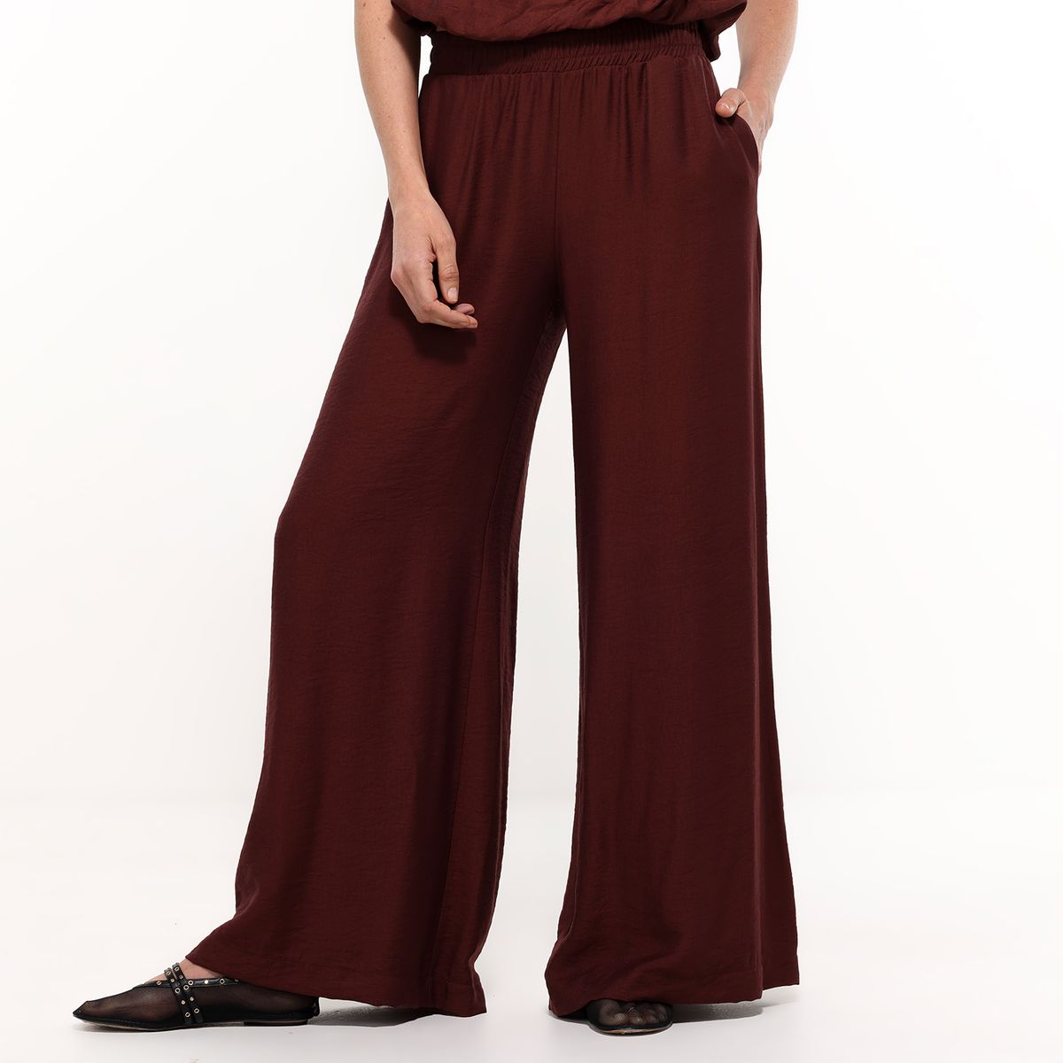 BASEMENT - Pantalón Recto Mujer Basement