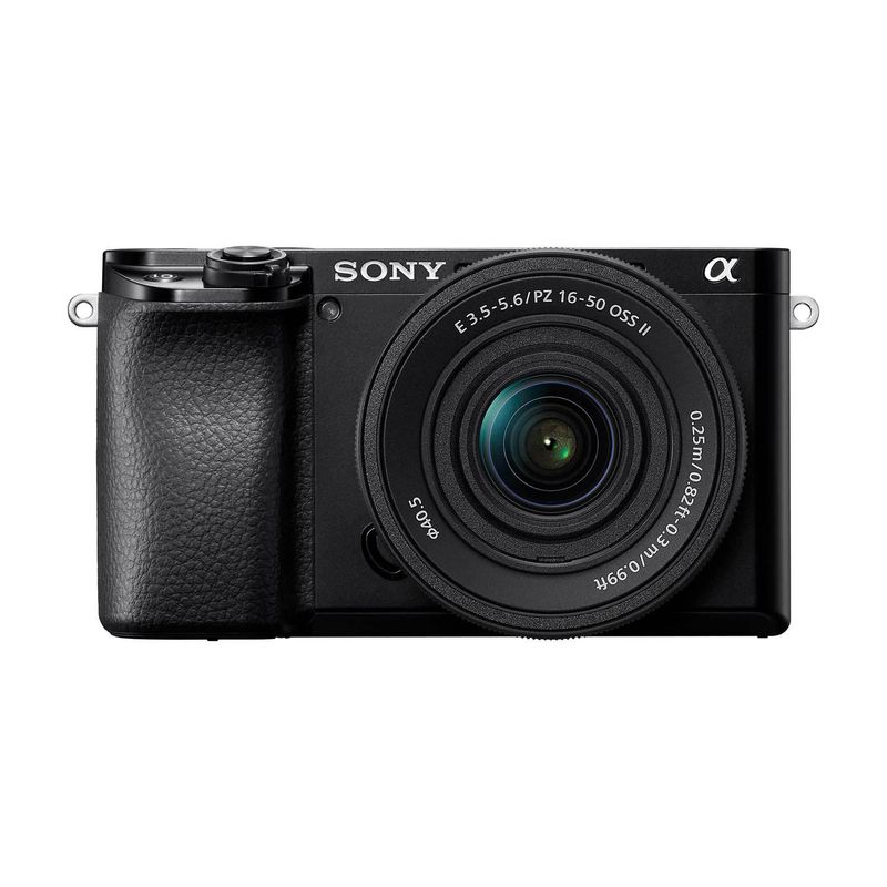SONY - Cámara profesional Sony Cámara Sony Alpha APS-C ILCE-6100K + Lente SELP1650-2