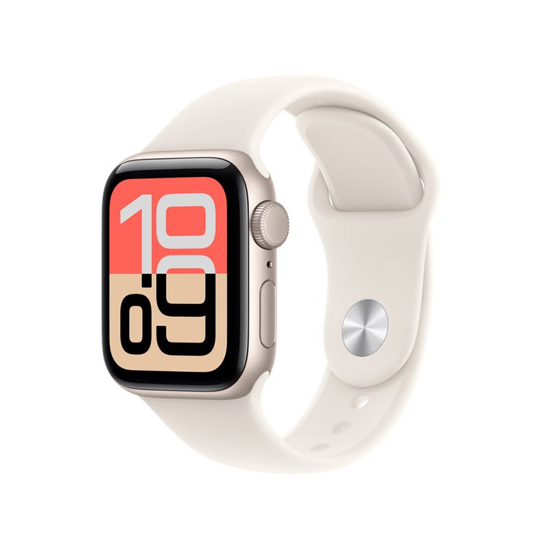 APPLE - Apple Watch SE 3 (GPS) | Caja de aluminio de 40mm | Correa deportiva