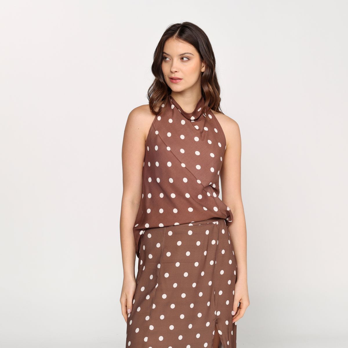 BASEMENT - Top esqueleto Mujer con Estampado Sin mangas Basement 