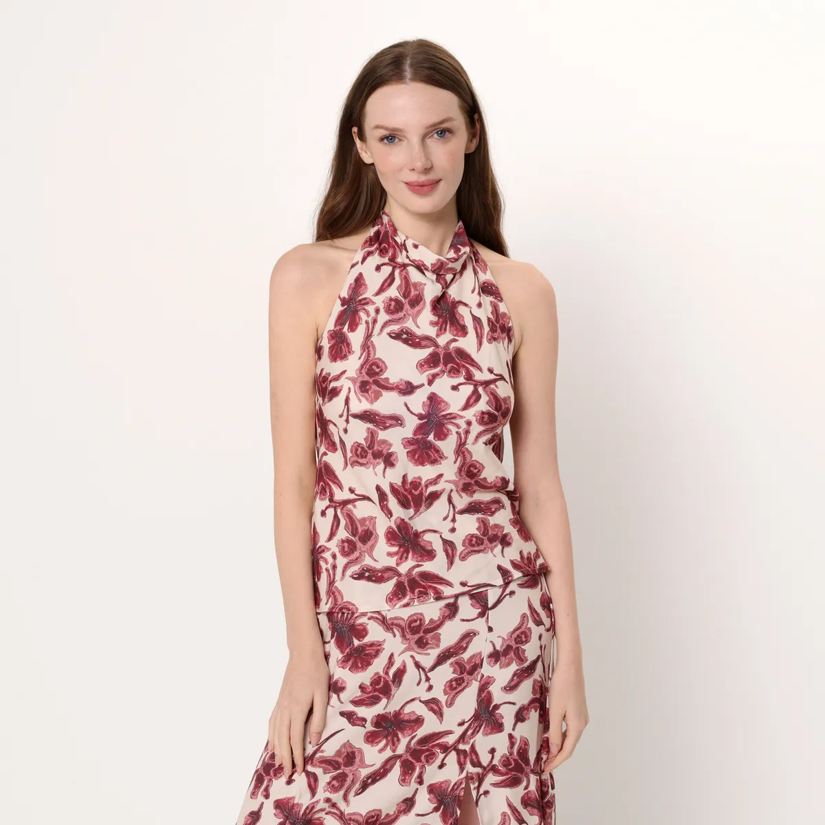 BASEMENT - Top esqueleto Mujer con Estampado Sin mangas Basement 