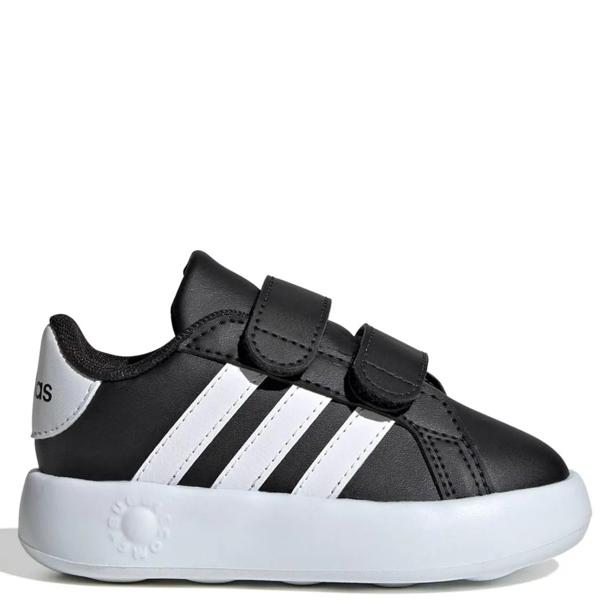 ADIDAS - Tenis moda Adidas Grand Court 2.0 Niño con Velcro Negros