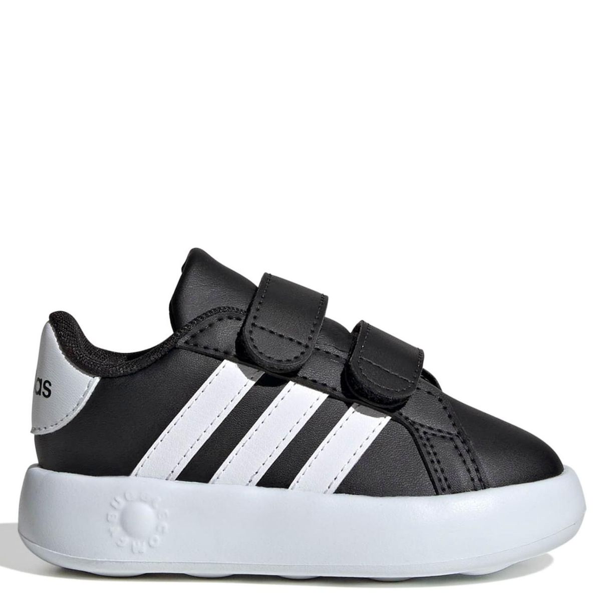 ADIDAS - Tenis moda Adidas Grand Court 2.0 Niño con Velcro Negros