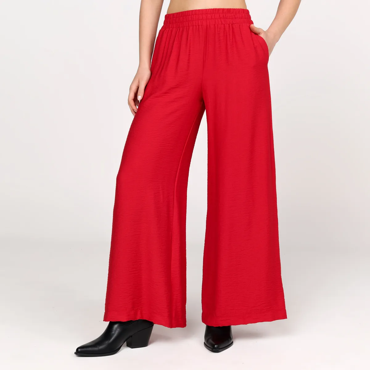 BASEMENT - Pantalón Recto Mujer Basement