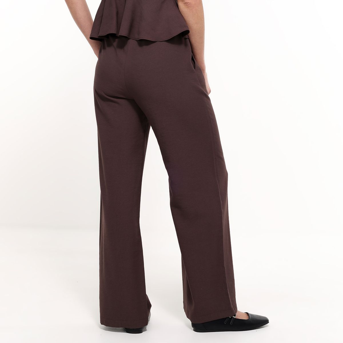 BASEMENT - Pantalón Recto Mujer Tiro alto Basement