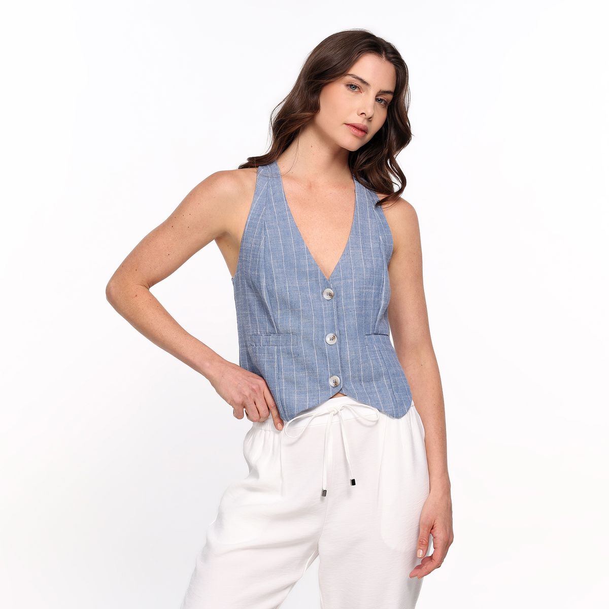 BASEMENT - Chaleco Mujer Basement