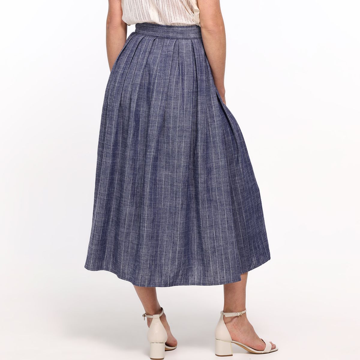 BASEMENT - Falda Midi Mujer Basement