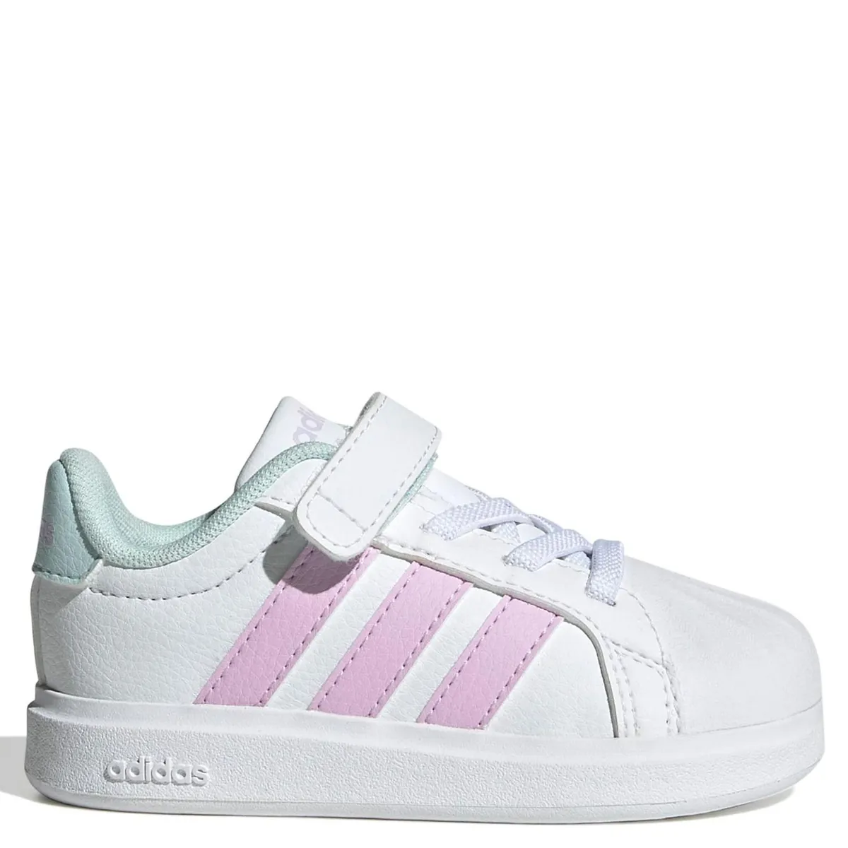 ADIDAS - Tenis moda Adidas Street Talk Niña con Velcro Blancos