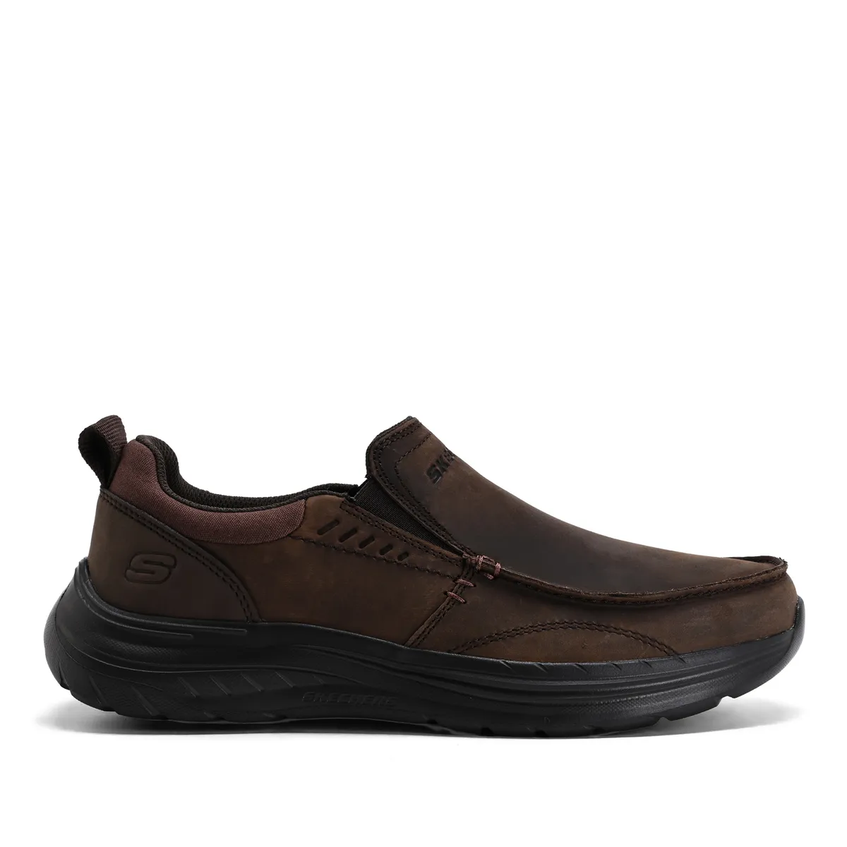 SKECHERS - Tenis Skechers Moda Decklan Aldred Hombre Cafés
