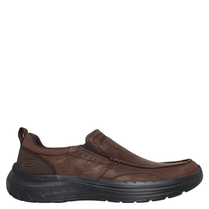SKECHERS - Tenis Skechers Moda Decklan Aldred Hombre Cafés