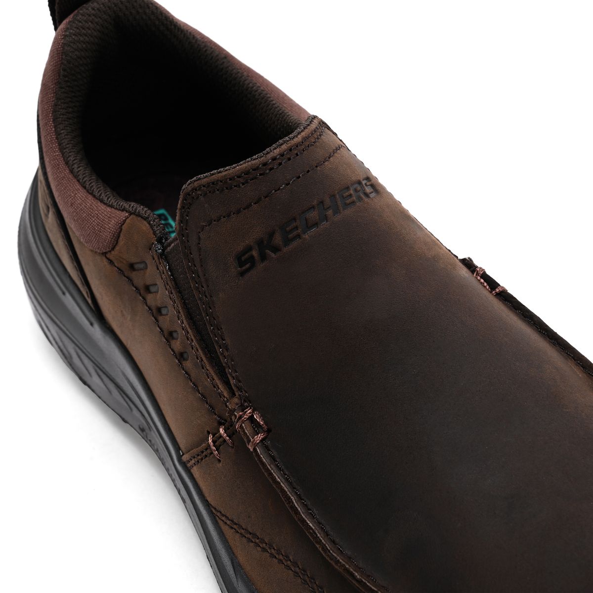 SKECHERS - Tenis Skechers Moda Decklan Aldred Hombre Cafés
