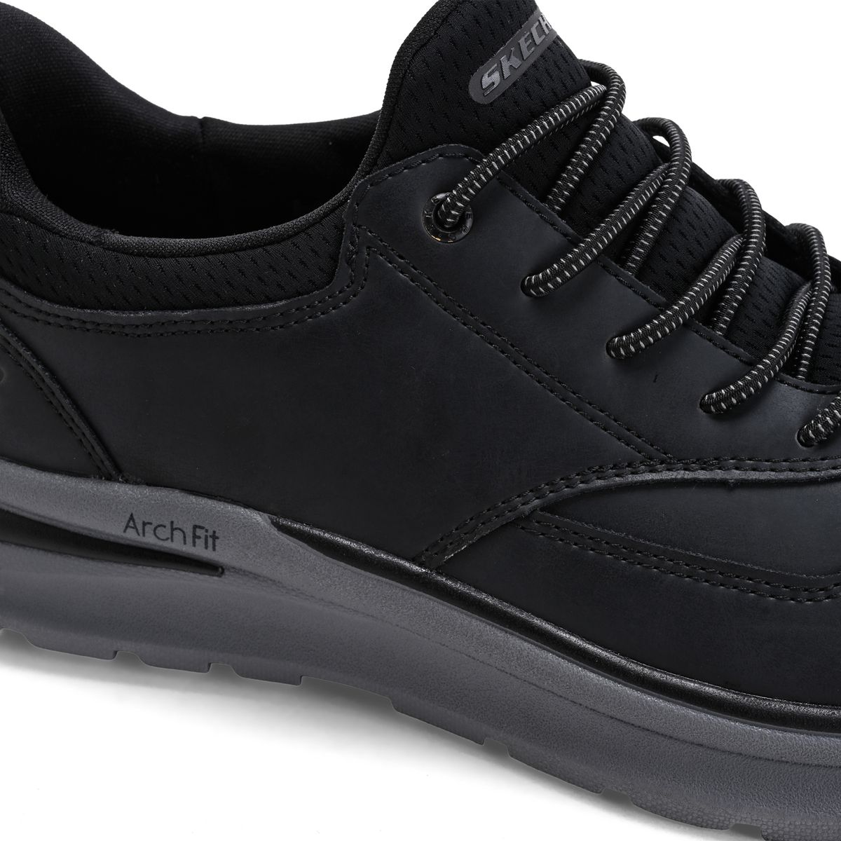 SKECHERS - Tenis Skechers Moda Arch Fit Superior Hombre Negros