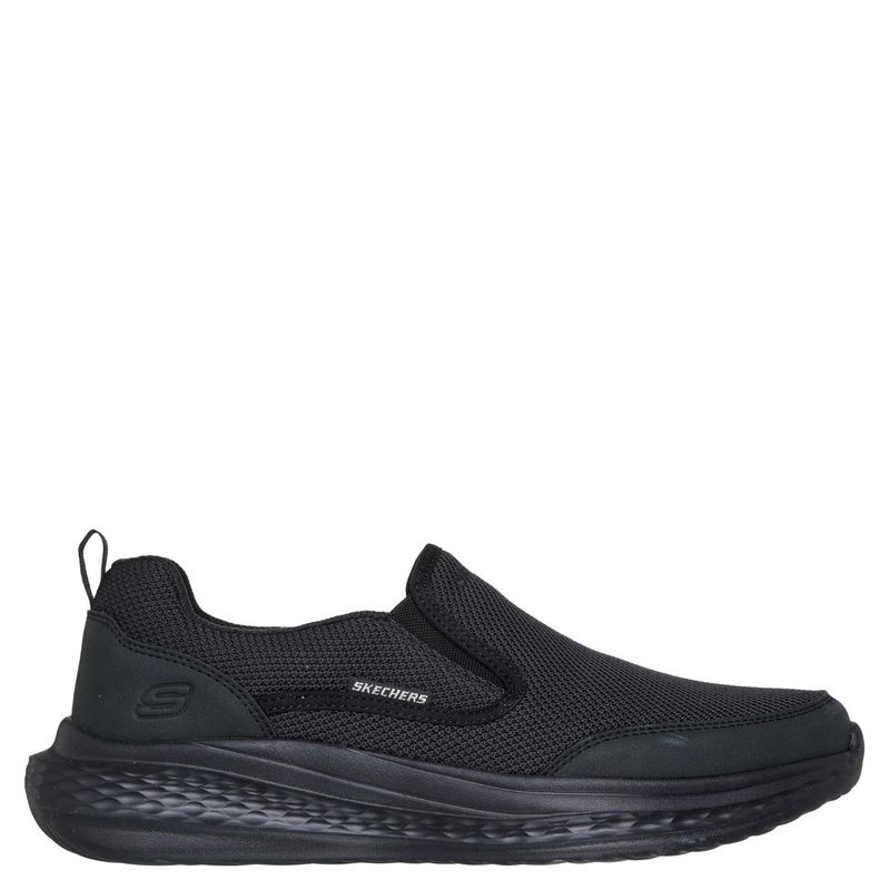 SKECHERS - Tenis Skechers Moda Slade Lucan Hombre Negros