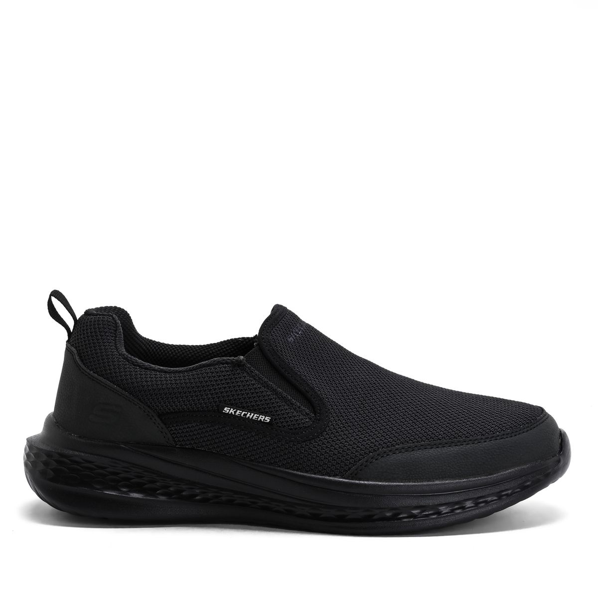 SKECHERS - Tenis Skechers Moda Slade Lucan Hombre Negros