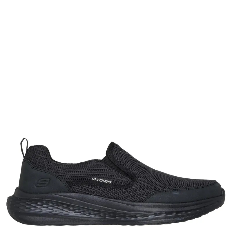 SKECHERS - Tenis Skechers Moda Slade Lucan Hombre Negros