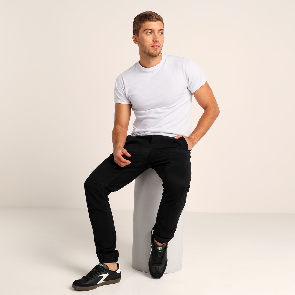 SKECHERS - Tenis Skechers Moda Hotshot Pyke Hombre Negros