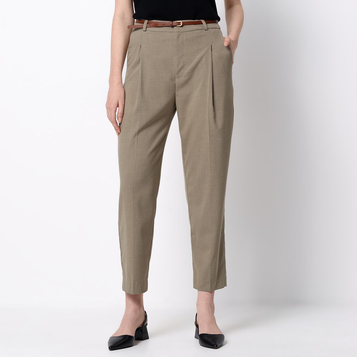 BASEMENT - Pantalón Culotte Mujer Basement