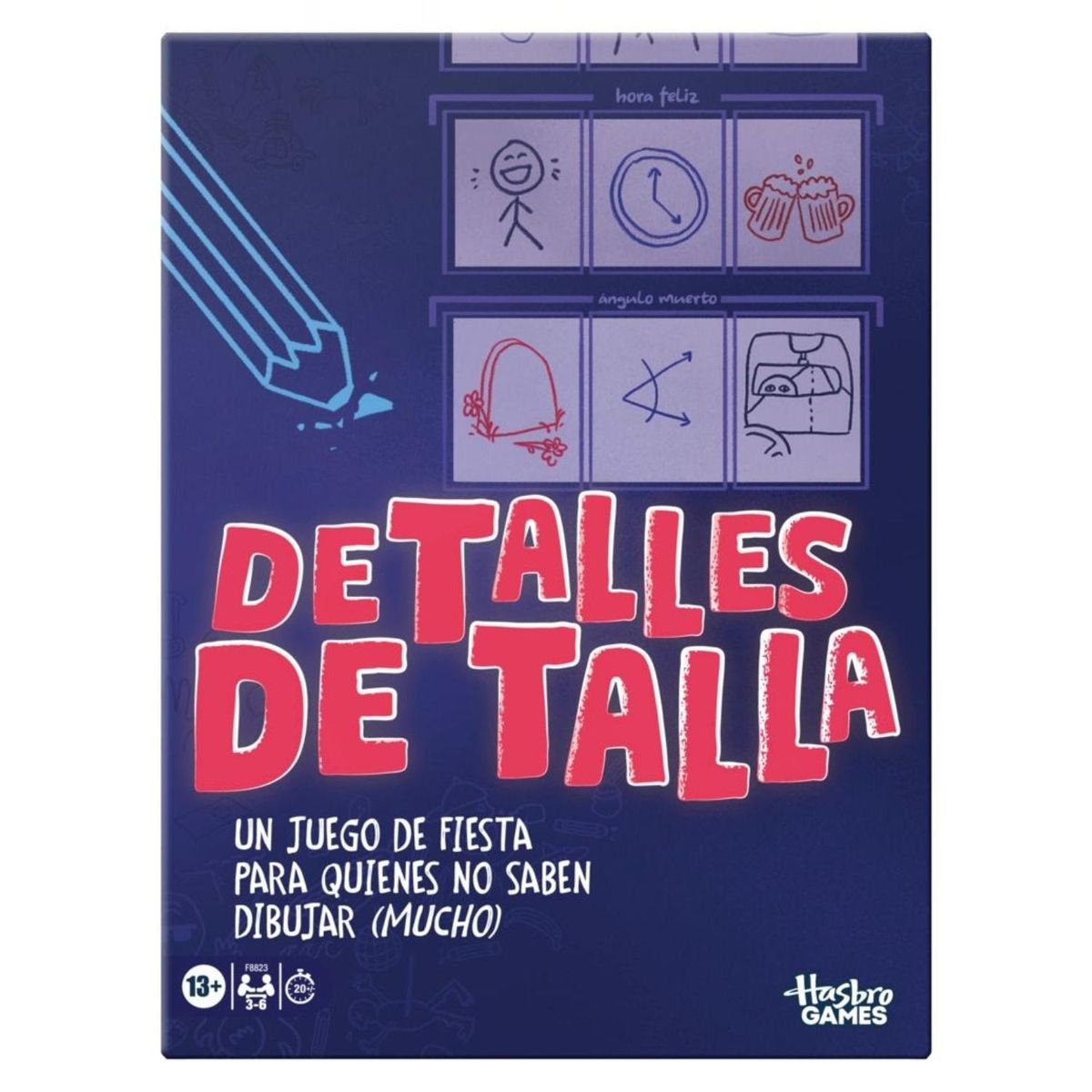 HASBRO - Juego de mesa Hasbro Games  : Detalles en Talla
