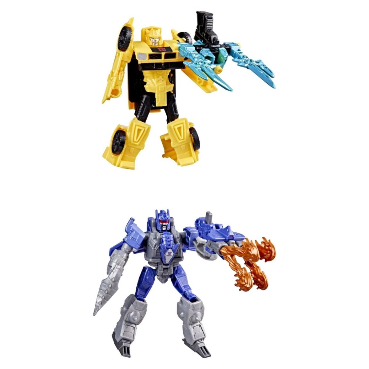 TRANSFORMERS - Figura de acción Transformers : CYBERWORLD  Armored Cyber Changers