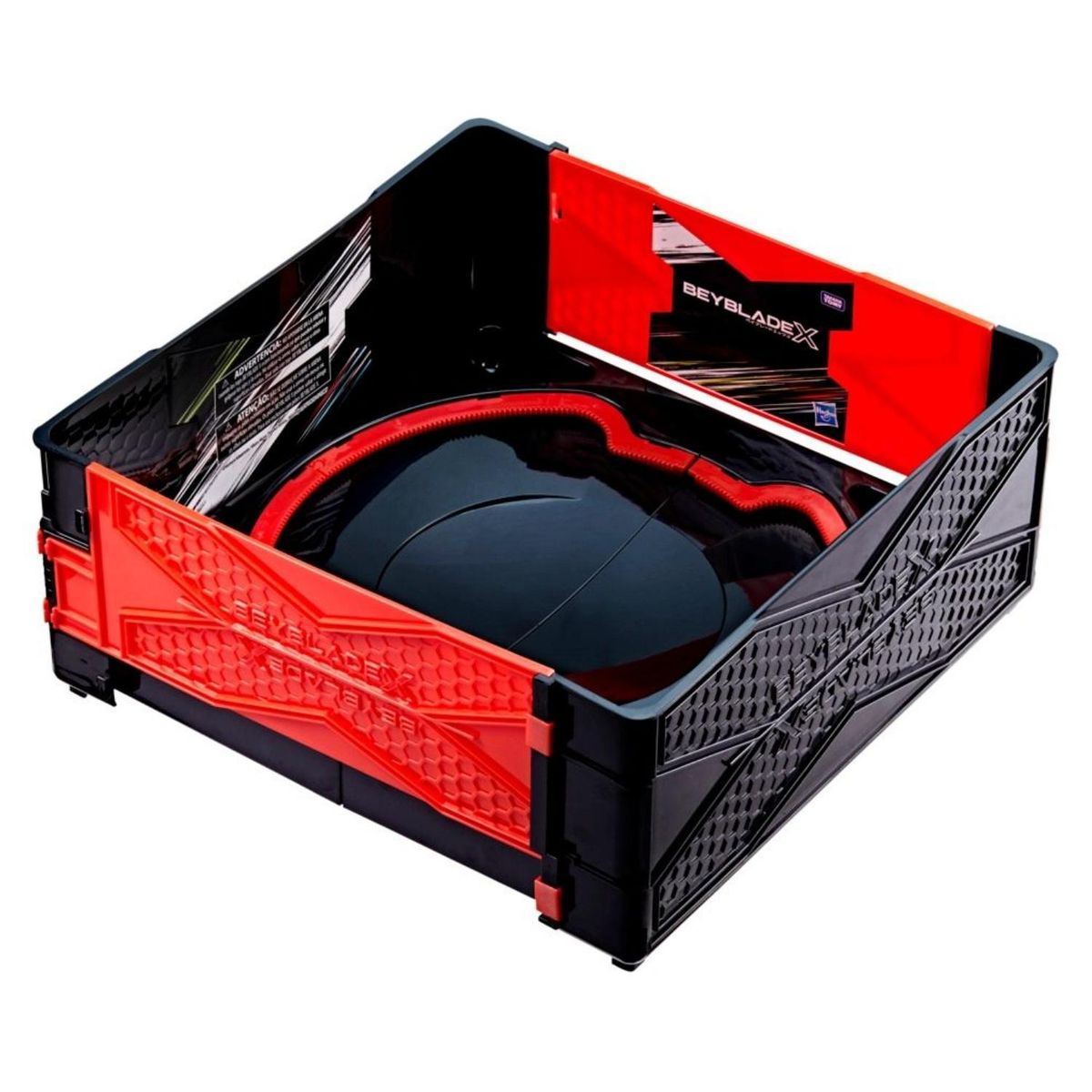 BEYBLADE - Lanzador Beyblade Estadio  X: Beystadium Portátil