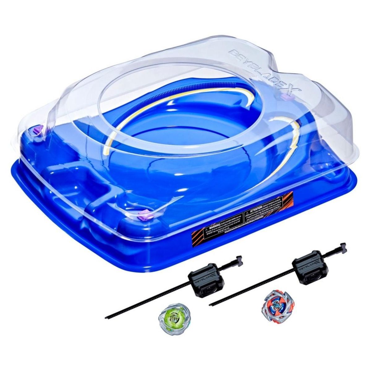 BEYBLADE - Lanzador Beyblade Trompo  X: Set de batalla Drop Attack
