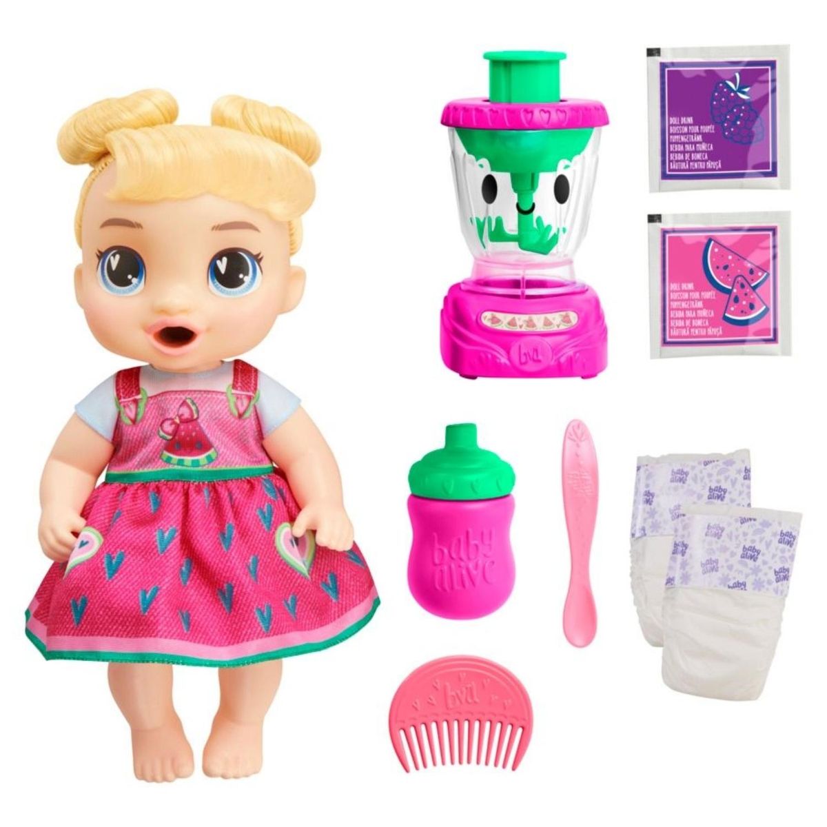 BABY ALIVE - Muñeca Baby Alive : Sweet Smoothies Harper Hugs
