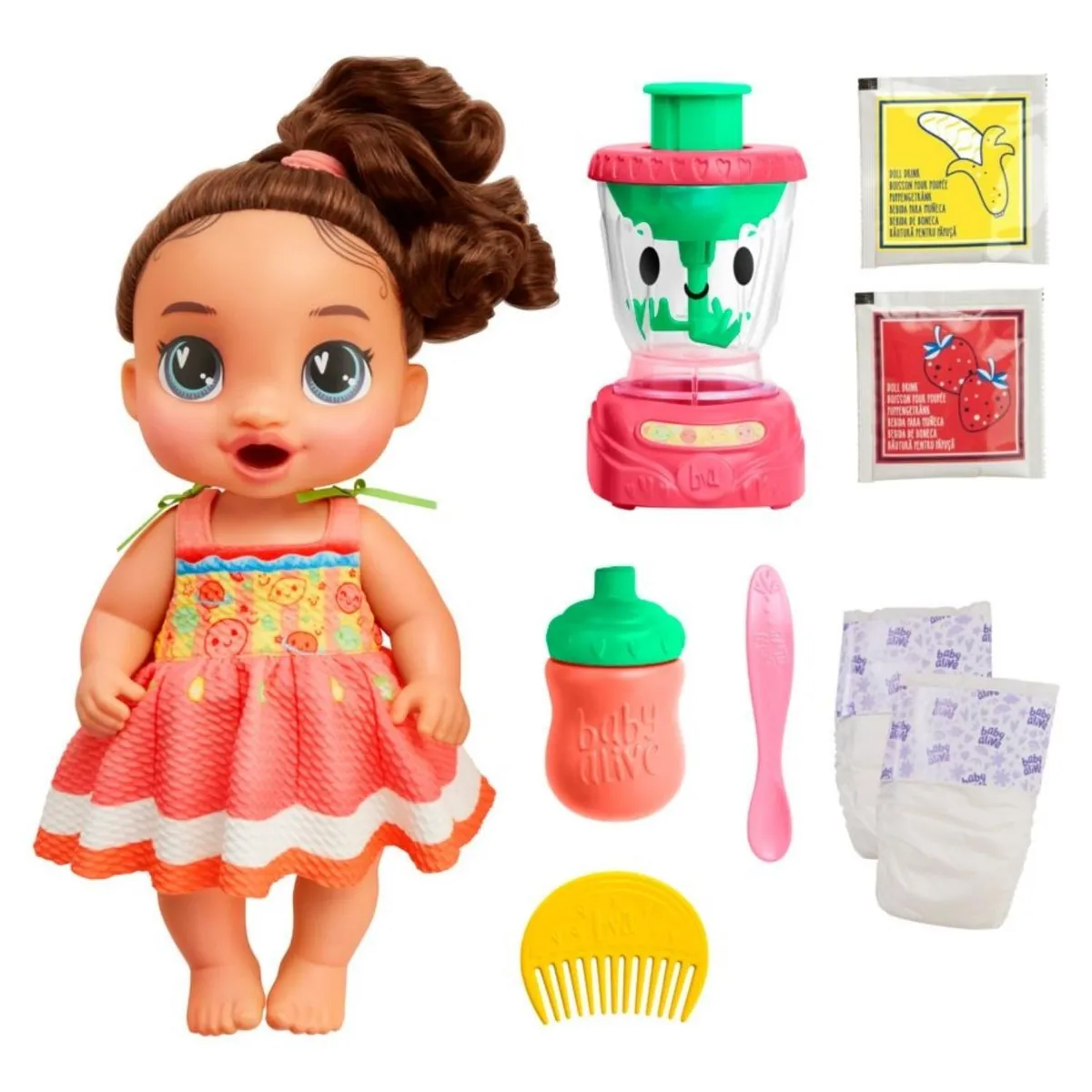 BABY ALIVE - Muñeca Baby Alive : Dulces Batidos Gigi Giggles