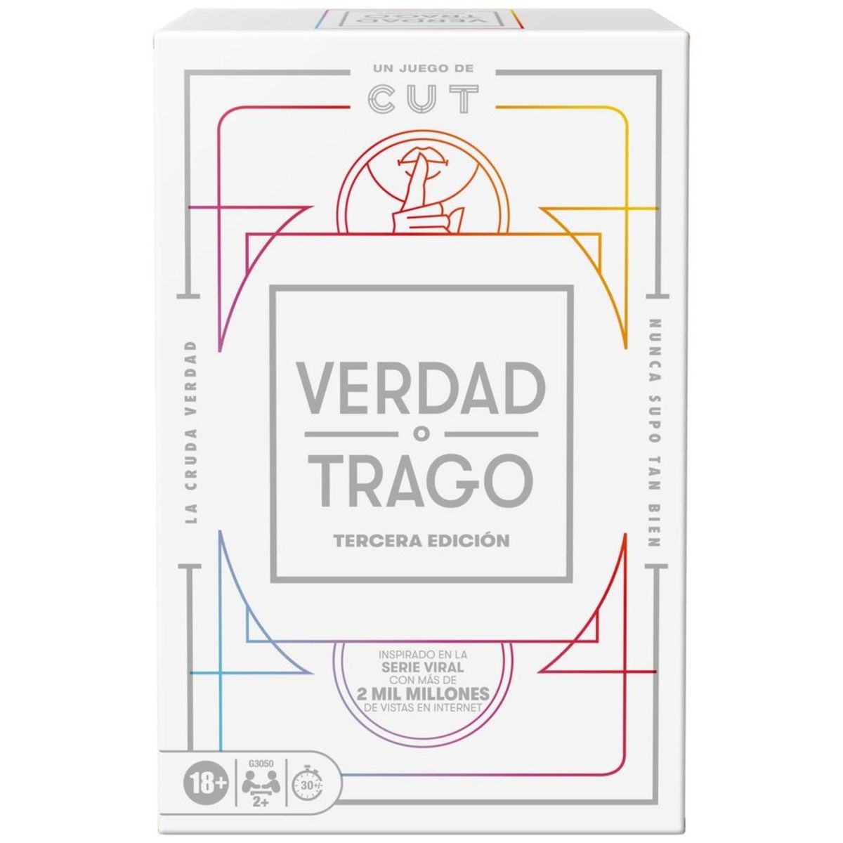 HASBRO - Juego de mesa Hasbro Games  : Verdad o Trago, 3.ª Edición