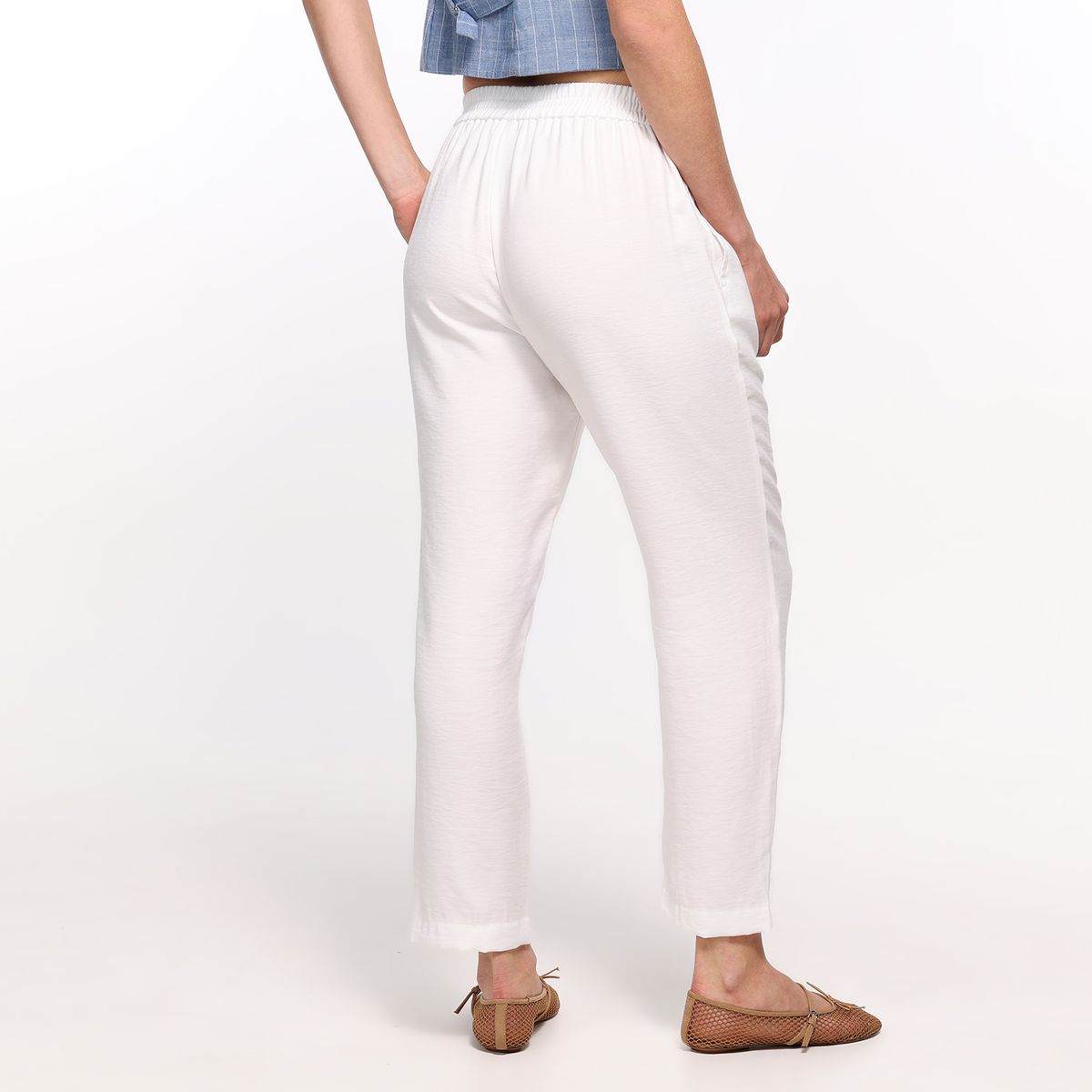 BASEMENT - Pantalón Mujer Tiro alto Basement