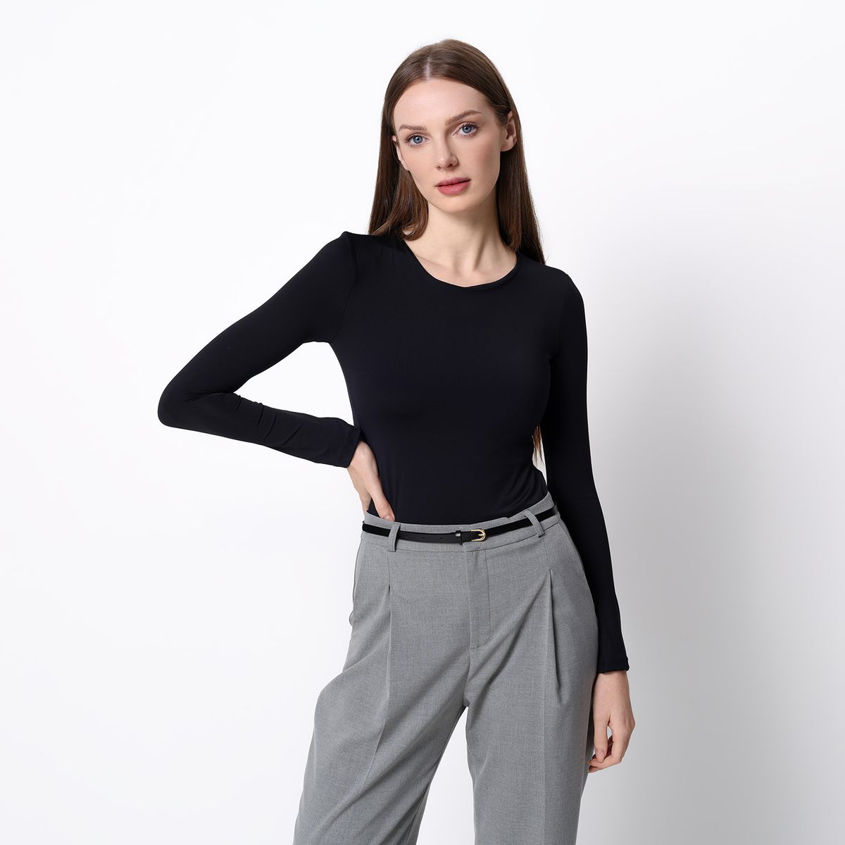 BASEMENT - Body Mujer Manga larga Basement