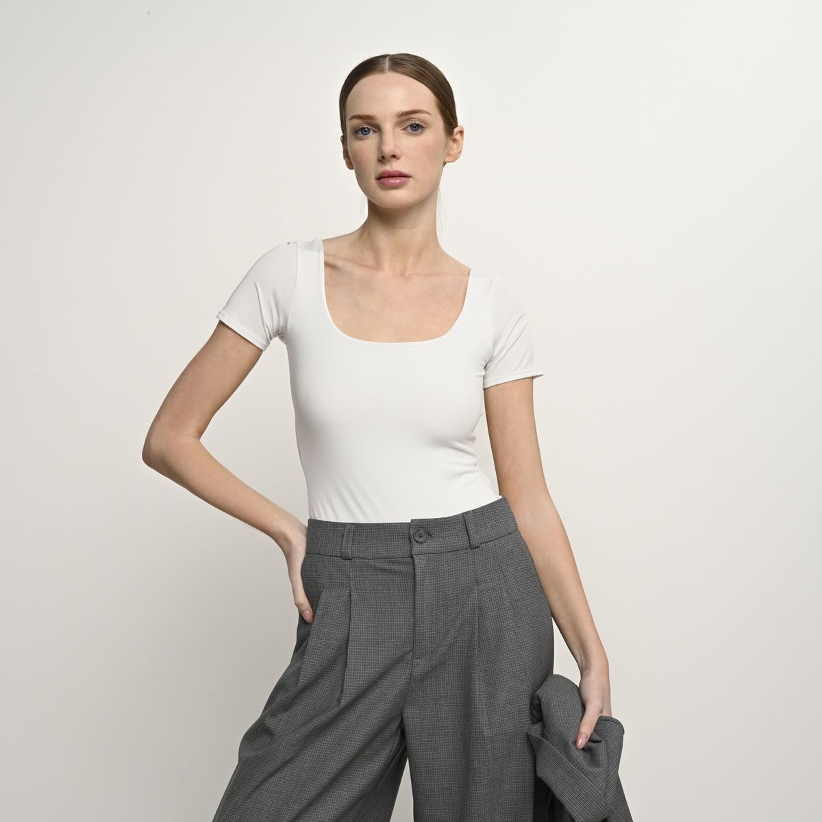 BASEMENT - Body Mujer Manga corta Basement