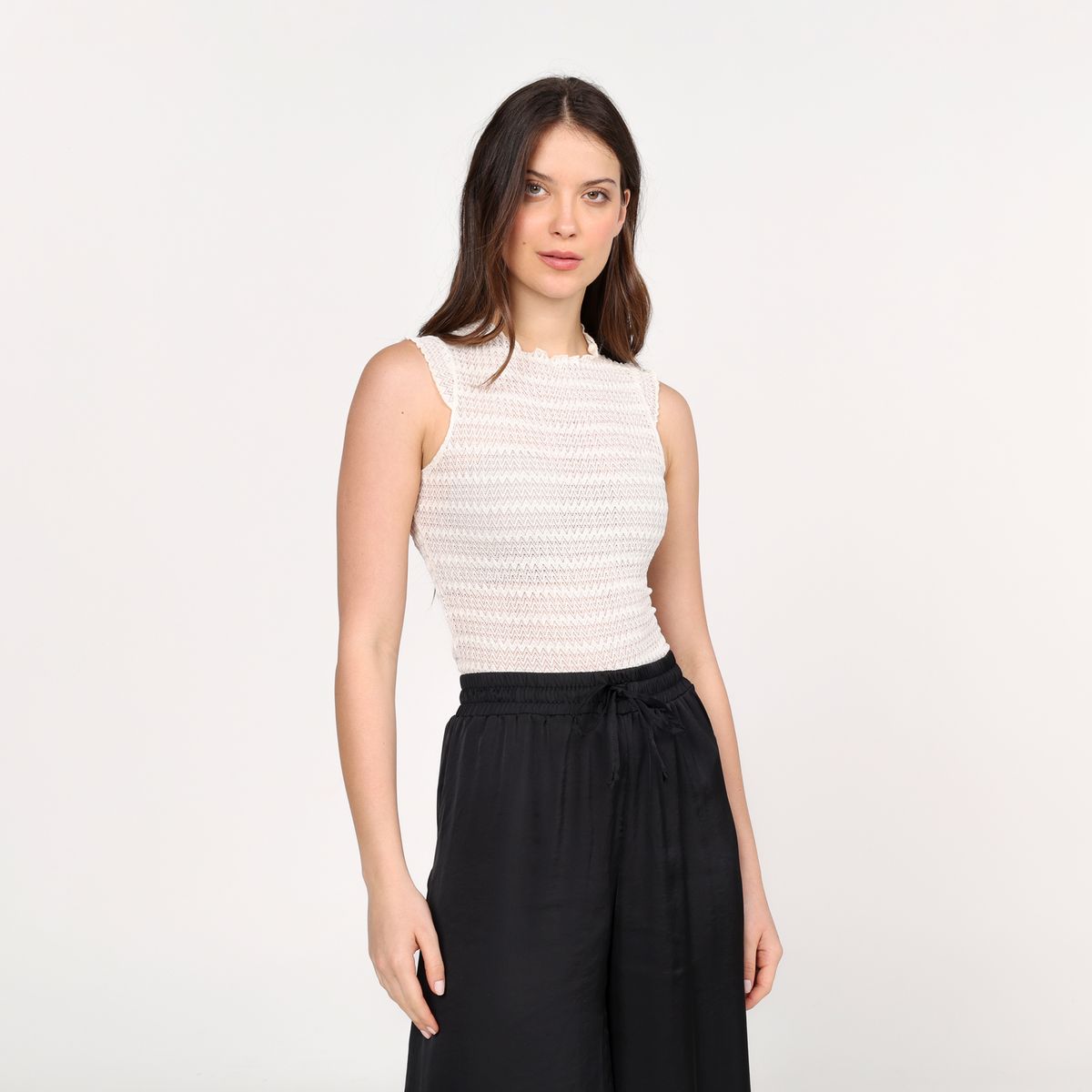 BASEMENT - Blusa Mujer Sin mangas Basement