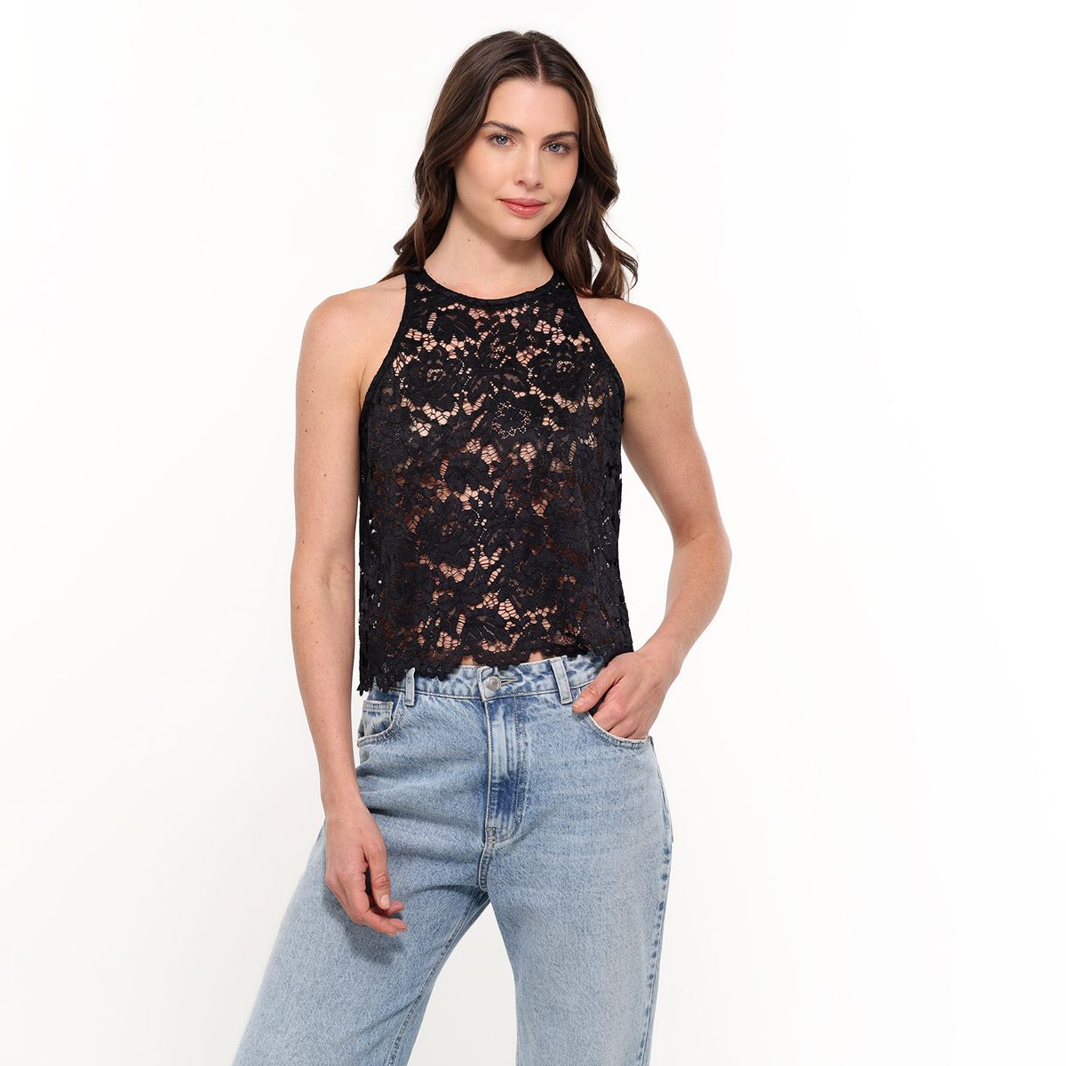 BASEMENT - Blusa Mujer Sin mangas Basement 