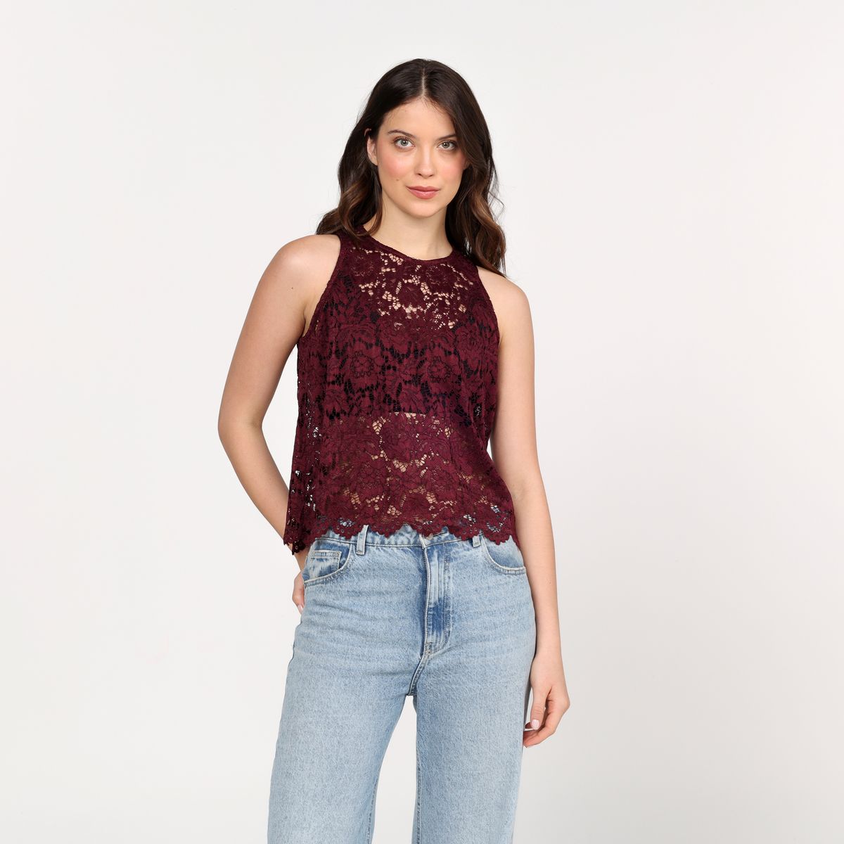 BASEMENT - Blusa Mujer Sin mangas Basement 