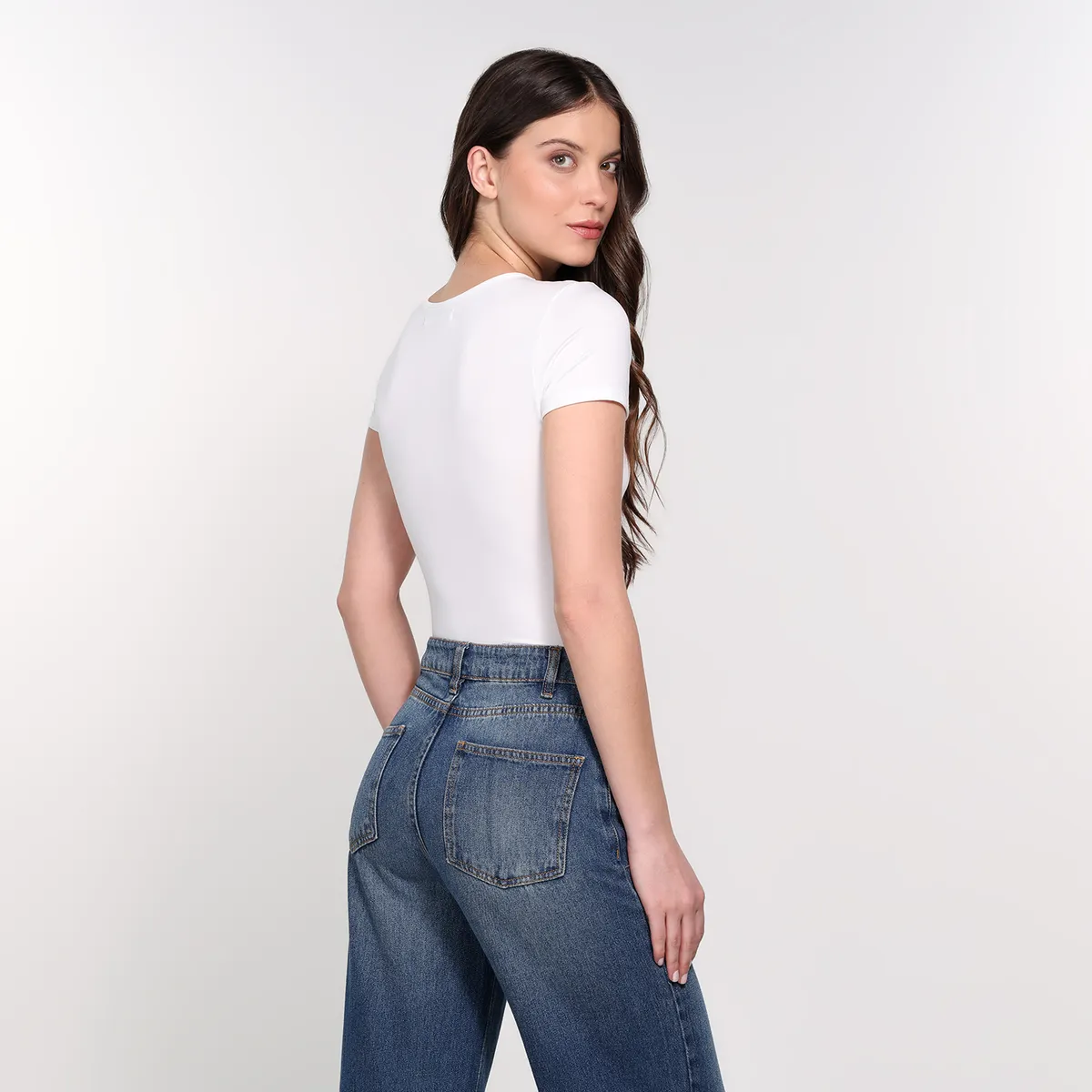 BASEMENT - Body Mujer Manga corta Basement