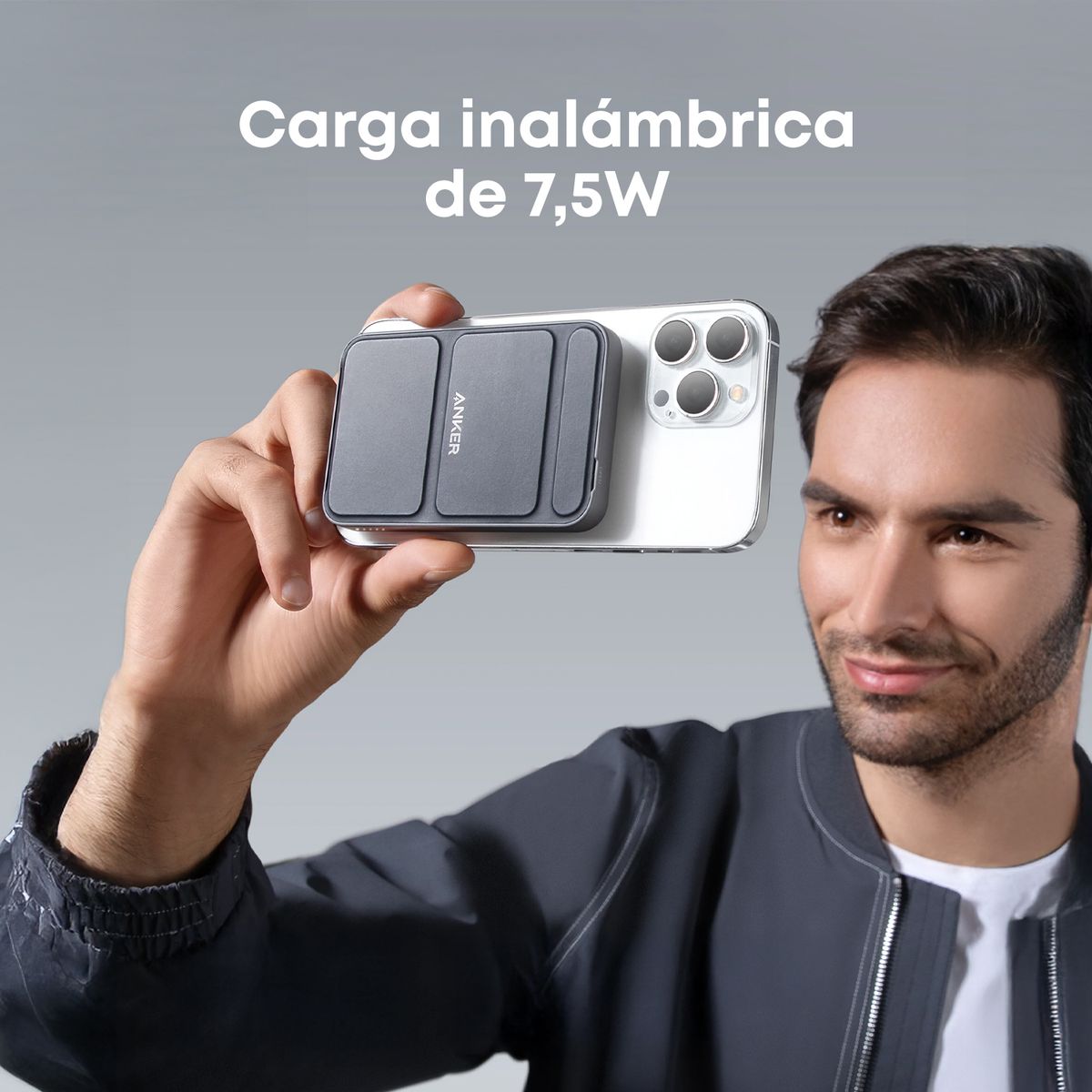 ANKER - Bateria magnetica MagGo 5.000 mAh Anker