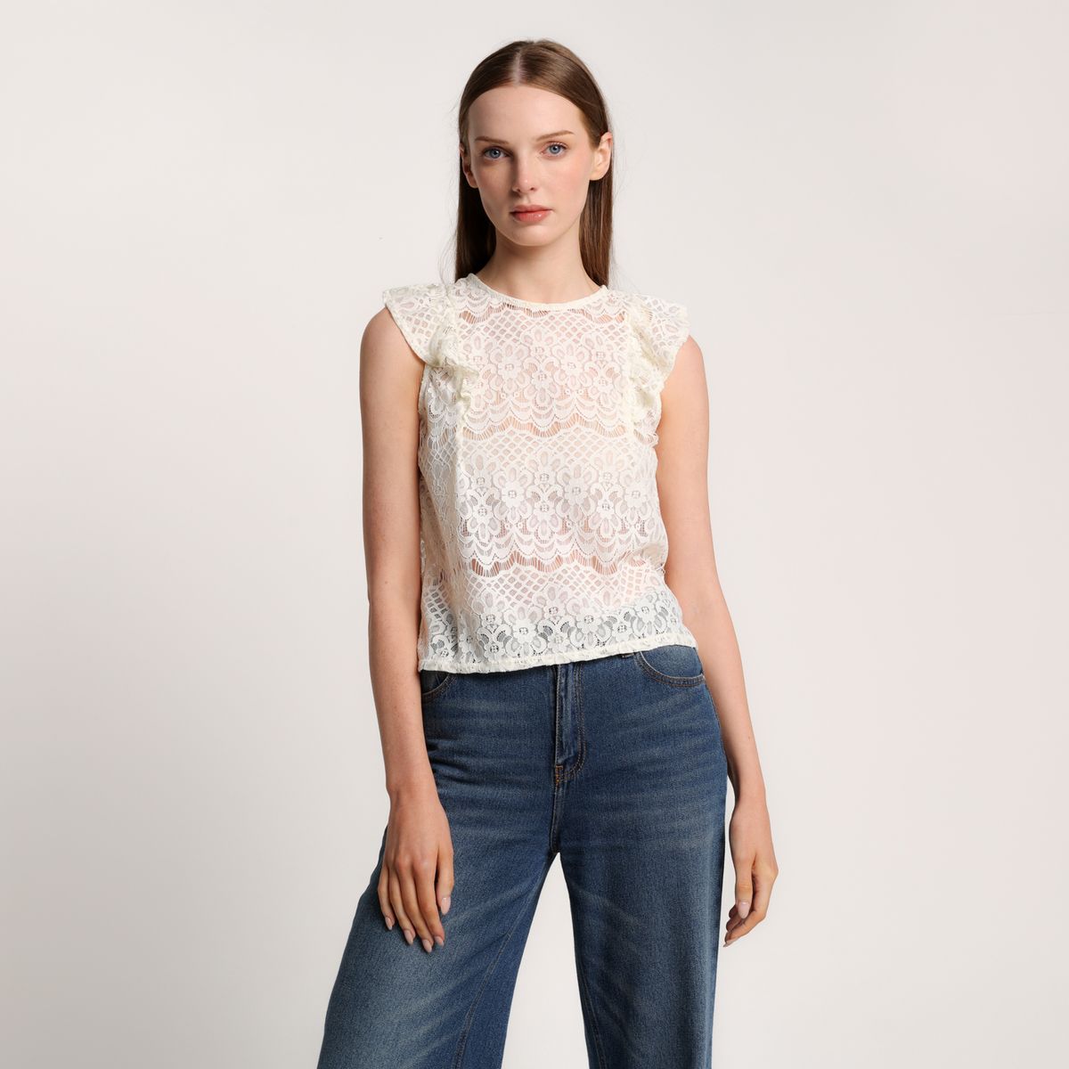 BASEMENT - Blusa Mujer Sin mangas Basement