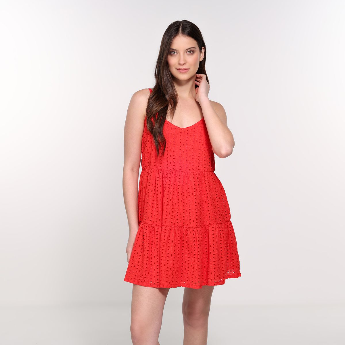 BASEMENT - Vestido Mujer Largo Casual  Basement