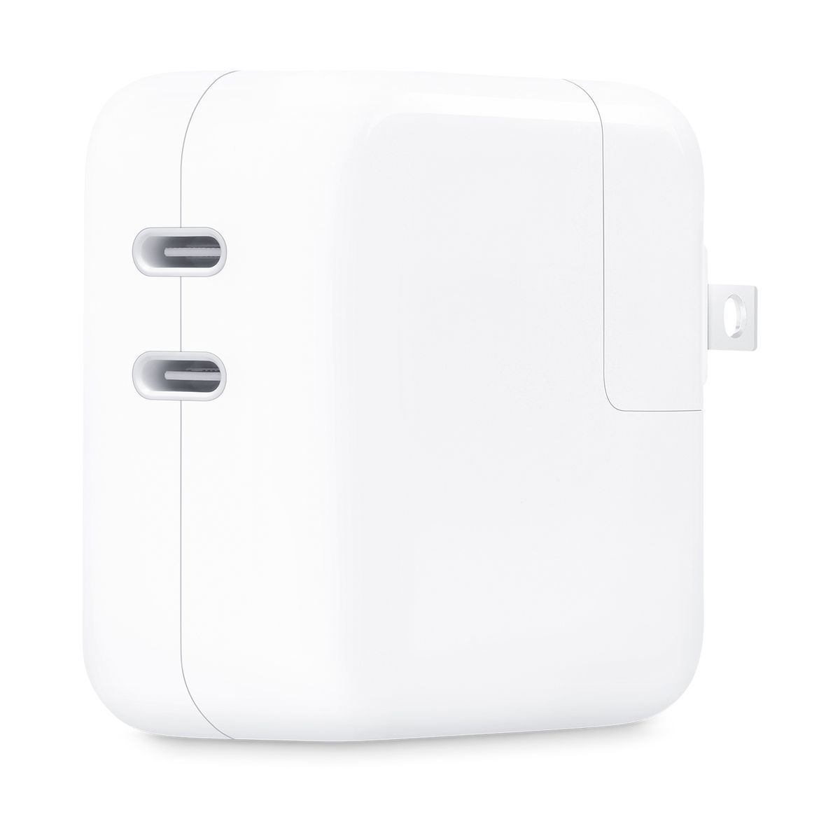 APPLE - 35W Dual USB-C Port Power Adapter Apple